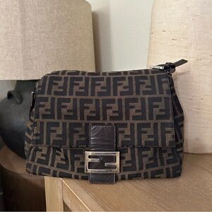 Vintage Fendi Zucca Mama Baguette